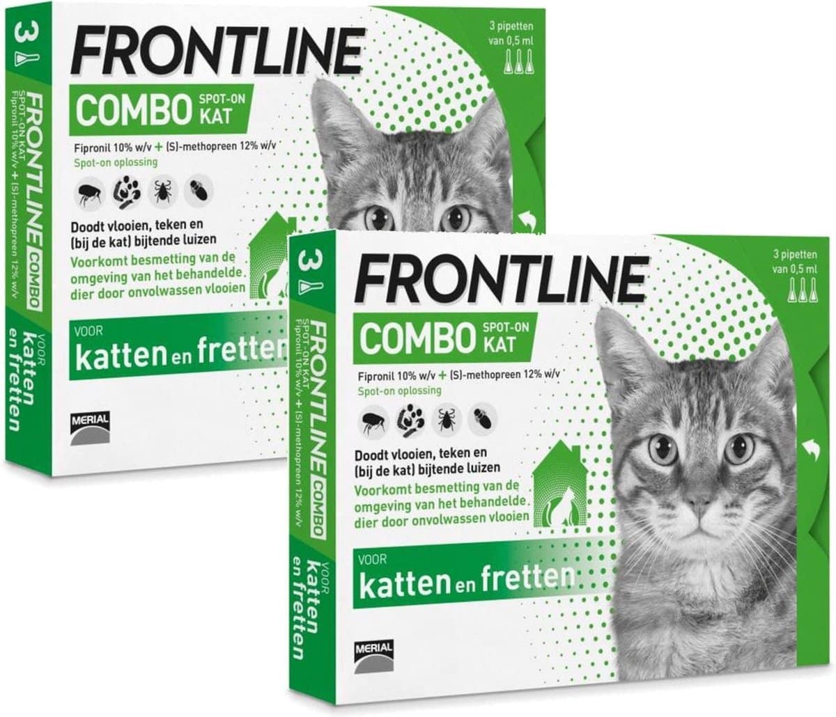 Frontline Combo Kat Veilig en betrouwbaar bestellen!