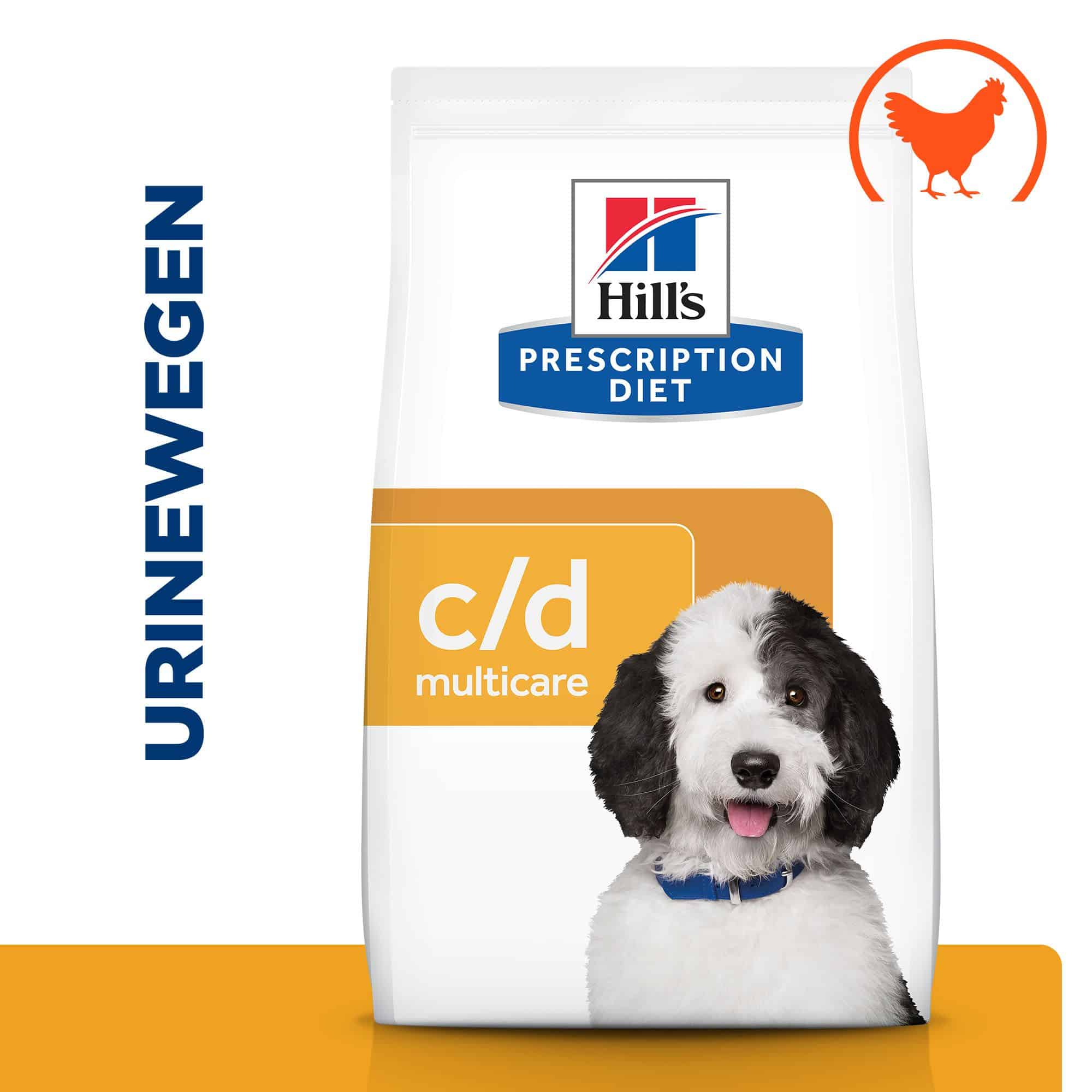 Krijt aanplakbiljet Productiecentrum Hill's Prescription Diet c/d Multicare Urinary Care Hondenvoer