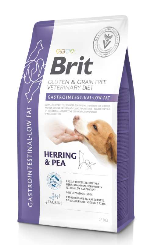 Brit Veterinary Diet – Gastrointestinal Low Fat – Hond-2