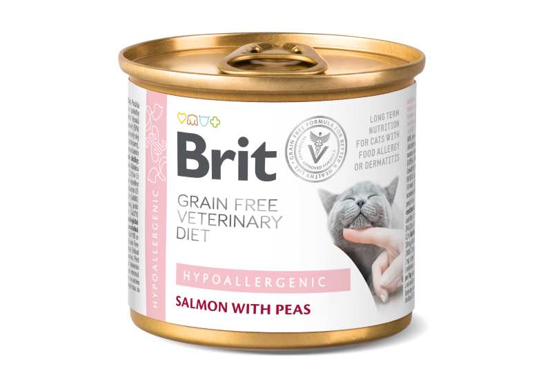 Brit Veterinary Diet – Hypoallergenic – Kat-4