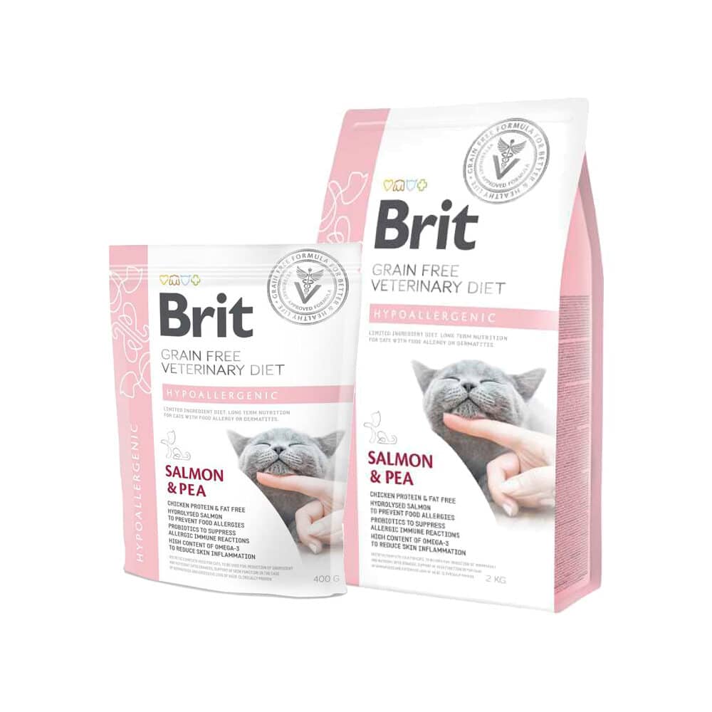 Brit Veterinary Diet – Hypoallergenic – Kat-1