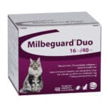 Milbegaurd duo grote kat 48 tabletten ontworming katten